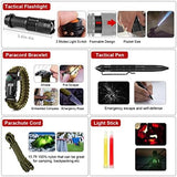 Survival Kits,222 PCS Emergency Survival Gear First Aid Kits with Molle System Compatible Bag Outdoor Camping Gear Emergency Kits for Hunting,Hiking,Fishing, Gifts for Men Women