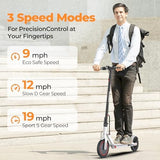 Electric Scooter for Adults, 8.5"/10" Tires, 19/22Mph, 350W/500W Motor, 21-28 Miles Range, Folding E-Scooter with Dual Suspension,APP(V1/SPRO/MAX/PRO)