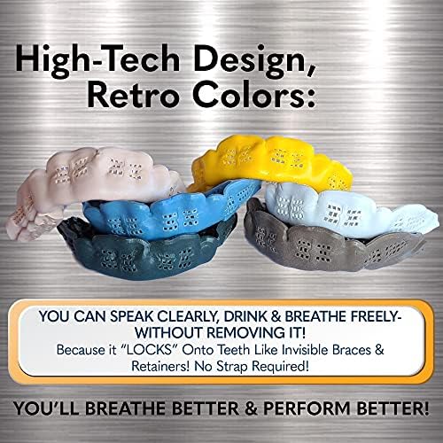 Bulletproof: World’s Thinnest Most Breathable Mouthguard is 3X Stronger! MMA Football Basketball Hockey Lacrosse Rugby BJJ Boxing Sports Mouth Guard Grinding Teeth. Men Women Adult Youth Kids Braces