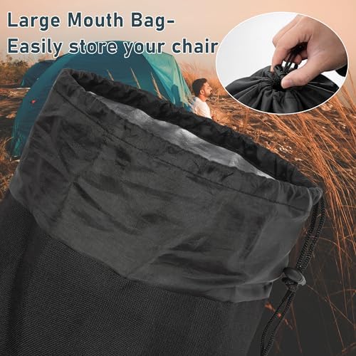 Camp Chair Replacement Bag Outdoor Folding Chair Carrying Bag with Shoulder Strap Heavy Duty Chair Bag