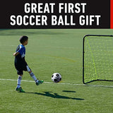 Franklin Sports Soccer Balls - Youth & Adult - Sizes 3, 4 & 5 - Single & Bulk Packs - Black & White