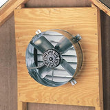 CX2500 Gable Mount Power Attic Ventilator with 3.0-Amp 60-Hz Motor and 14-Inch Blade
