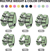 APEXUP Weighted Vest with 5lbs/10lbs/15lbs/20lbs/25lbs/30lbs Weights and Reflective Stripe, Weight Vest Men Women for Workout, Strength Training, Running