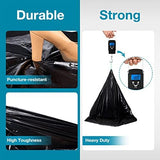 TRIPTIPS Portable Toilet Bags Drawstring 8 Gallon Camping Toilet Bags Toilet Waste Bags Leak-Proof Toilet Liners, Trash Bags for Camping, Hiking, Traveling