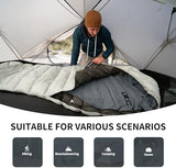 Naturehike 4.5oz Ultralight Washable Sleeping Bag Liner, Lightweight Adult Sleep Sack & Travel Sheets for Backpacking, Hotel, Camping, Hostels, ZY20
