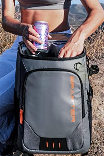 Backpack Cooler Insulated Leak Proof 30/45 Cans, 2 Insulated Compartments Thermal Bag, Portable Lightweight Beach Travel Camping Lunch Backpack for Men and Women