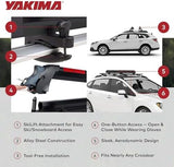 Yakima Ski & Snowboard Car Roof Rack, Fits 6 Ski Pairs or 4 Boards, PowderHound 6