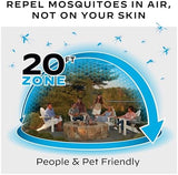 Thermacell E-Series Rechargeable Mosquito Repeller with 20’ Mosquito Protection Zone; Bug Spray Alternative; Scent Free