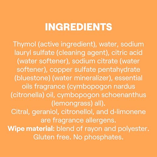 Seventh Generation Disinfecting Multi Surface Wipes, Botanical Disinfectant, 70 Count, Pack of 6