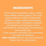 Seventh Generation Disinfecting Multi Surface Wipes, Botanical Disinfectant, 70 Count, Pack of 6