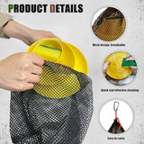 Scout Camping Mess Kit for 1 Person Boy Scout Dishes Set Girl Scout Mess Kit with Mesh Bag Reusable Light Weight Eating Utensils Plastic Camping Cutlery Set for Travel Camp