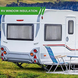 Bubble Reflective Window Insulation for Winter,36"(W) X 10 Ft(L) Window Insulation Kit for Save Energy,RV Window Insulation