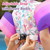 HeySplash Swim Vest for Kids, Toddler Pool Floaties Fit 20-50/70 Lbs, Children Swimming Vest with Adjustable Strap, Swim Jacket Water Wing Arm Float, Puddle Sea Beach Boat Jumper Boy Girl Baby