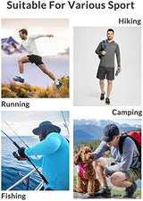 baleaf Men's Sun Protection Hoodie Shirt UPF 50+ Long Sleeve UV SPF T-Shirts Rash Guard Fishing Swimming Lightweight