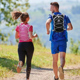 Small Water Backpack, Festival Hydration Vest, Hydro Pack with 2L Water Bladder, Lightweight Hydropack Running Water Vest for Women Men Runners Hiking Camping Biking Climbing