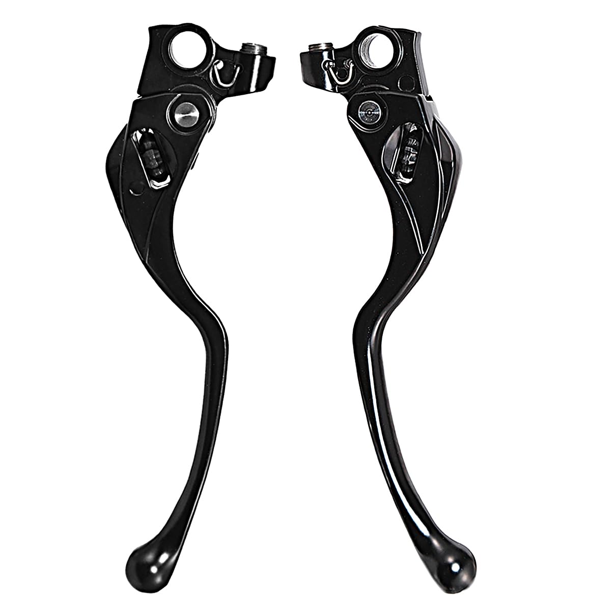 Rudyness Motorcycle Black Brake Clutch Levers Compatible for Ducati Scrambler 800 1100 by Hydraulic 2018-2023