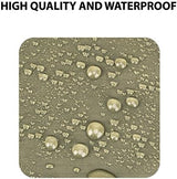 Gold Armour Rainfly Tarp Hammock, Premium 14.7ft/12ft/10ft/8ft Rain Fly Cover, Waterproof Ultralight Camping Shelter Canopy, Survival Equipment Gear Camping Tent Accessories (OD Green 12ft x 10ft)