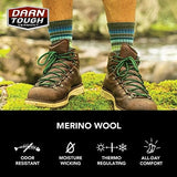 Darn Tough Hiker Midweight Micro Crew Sock with Cushion, Mens Socks for Hiking and Camping, Boot Socks