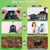 8 Gallon Camping Toilet Bags with Poo Gel - Leak-Proof Portable Toilet Liner & Odor Control Gel for Outdoor, RV, Hiking | Plant-Based