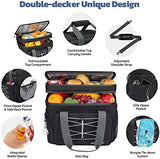 Maelstrom Soft Cooler Bag,Collapsible Soft Sided Cooler,24/30/60/75 Cans Beach Cooler,Ice Chest,Large Leakproof Camping Cooler,Portable Travel Cooler for Grocery Shopping,Camping,Road Trips