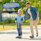 BOSONER Kids/Youth Knee Pad Elbow Pads Guards Protective Gear Set for Roller Skates Cycling BMX Bike Skateboard Inline Skatings Scooter Riding Sports