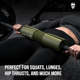 Gymreapers Barbell Squat Pad - Protective Bridge Pad for Hip Thrust, Squats, Lunges - Hip Support, Neck Protection for Bar