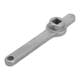 Garosa Air Outlet Handle Stainless Steel Valve Keys Square Integrated Air Outlet Wrench Bleed Hole Key Vent Air Valve Key for Heating Valve