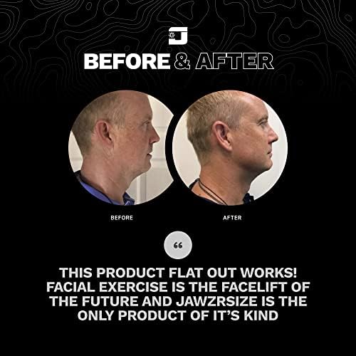 Jawzrsize Pop N Go and Custom Fit Jaw Enhancer Bundles- Jaw, Face, and Neck Exerciser and Toner