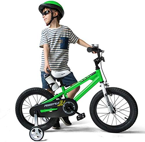 RoyalBaby Kids Bike EZ Freestyle Training Free Balance to Pedal Easy Learning Bicycle, 12-18 Inch for Toddlers to Big Kids