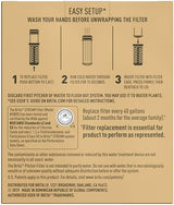 Brita Stream Pitcher Water Filter for Pitchers and Dispensers, BPA-Free, Replaces 1,800 Plastic Water Bottles a Year, Lasts Two Months or 40 Gallons, Includes 2 Filters