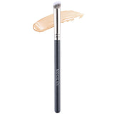 MOGILAN Angled Concealer Brush Under Eye, Mini Angled Contour Brush Synthetic Kabuki Brush for Concealing Blending Setting Buffing with Powder Liquid Cream Cosmetics Vegan Makeup Brushes (276)