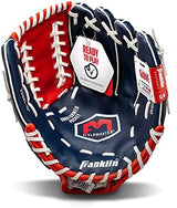 Franklin Sports Baseball + Softball Gloves - Field Master Adult + Youth Baseball + Softball Gloves - Right Hand + Left Hand Gloves - Infield + Outfield Mitts - Multiple Sizes + Colors