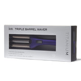 Ion Titanium Triple Barrel Waver