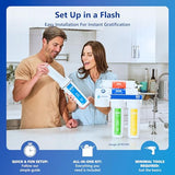 Express Water Reverse Osmosis Water Filter System, Multi-Stage Filtration, BPA Free