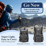 TheFitLife Nordic Walking Trekking Poles - 2 Sticks with Anti-Shock and Quick Lock System, Telescopic, Collapsible, Ultralight for Hiking, Camping, Mountaining, Backpacking, Walking, Trekking