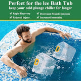 Tessco 12 Pack 1.3 Gallon Collapsible Water Storage Bag Water Container Bag Emergency Jug Foldable Plastic Storage Pouch Freezable Carrier Tank for Outdoor Sport Camping(Clear,Classic)