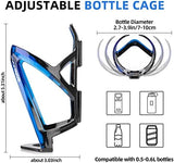 ROCKBROS Bike Water Bottle Holder Ultra-Light Bicycle Bottle Cages with Screws Tool, Universal Bike Cup Holder for Road MTB Mountain Bikes Cycling Accessories（2 Pack）