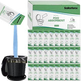 Poo Absorbent for Portable Toilet, Camping Toilet Chemicals, Eco Degradable Absorbent Gel Liquid Waste Gelling and Deodorizing Absorbent Emergency Toilet Waste Treatment