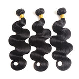 Aspumod 12A Human Hair Bundles Body Wave 3 Bundles Human Hair 16 18 20Inch Unprocessed Brazilian Virgin Hair Bundles Deals Quick Weave Hair Extension