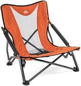 Cascade Mountain Tech Folding Camp Chair for Camping, Beach, Picnic, Barbqeues, Sporting Events with Carry Bag