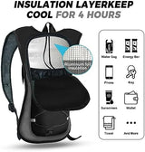 Hydration Backpack Hydration Pack Water Backpack with 2L(70-Ounce) Hydration Bladder for Men Women Kids for Running Hiking Biking Climbing
