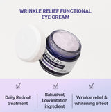 HEIMISH RX Retinol Bakuchiol Eye Cream - Daily Eye Cream for Anti Aging, Firming, Anti Wrinkle, Hydrating with Retinol, Non-greasy Formula, Korean Skincare, 30ml (1.01 fl. oz)