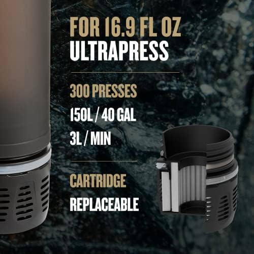 GRAYL UltraPress Replacement Purifier Cartridge - Black