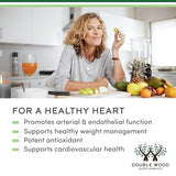 Citrus Bergamot Supplement, 1000mg, 60 Capsules - Supports Healthy Cholesterol & Triglyceride Levels - 1,000mg Servings (Bergamonte Standardization) by Double Wood