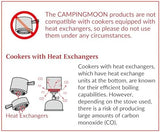 CAMPINGMOON Canister Top Stove Portable Compact Foldable w/Micro Regulator w/4Flex w/igniter XD-2F