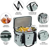 Maelstrom Soft Cooler Bag,Collapsible Soft Sided Cooler,24/30/60/75 Cans Beach Cooler,Ice Chest,Large Leakproof Camping Cooler,Portable Travel Cooler for Grocery Shopping,Camping,Road Trips