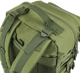 REEBOW GEAR Military Tactical Backpack Large Army 3 Day Assault Pack Molle Bag Boys Backpacks for School Army Green