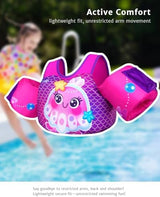 Toddler Swim Vest for 1-3-5,6,7,8,9 Years Old, Puddle Pool Floats Kids Jumper 20-30-50-60-70 Pounds, Swimming Arm Floaties with Shoulder Harness Arm Wings for Swimmies, Toddlers, Boys, Girls