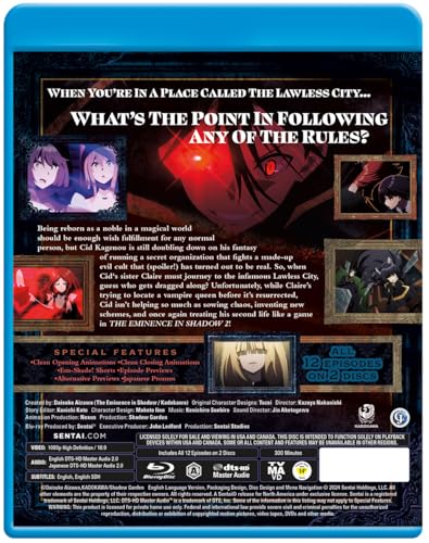 The Eminence in Shadow - Season 2 [Blu-Ray]