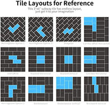 Art3d 102-Piece Peel and Stick Wall Tile for Kitchen Backsplash, Bathroom, Fireplace, 3in. × 6in. Stick on Subway Tile Stone Beige